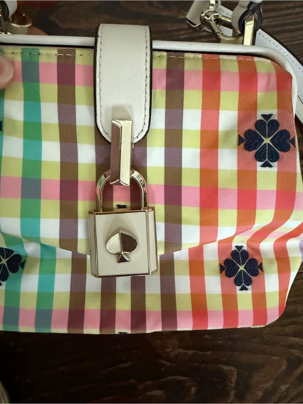 Kate Spade plaid bag - Picture 4 of 4